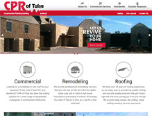 Tablet Screenshot of cproftulsa.com
